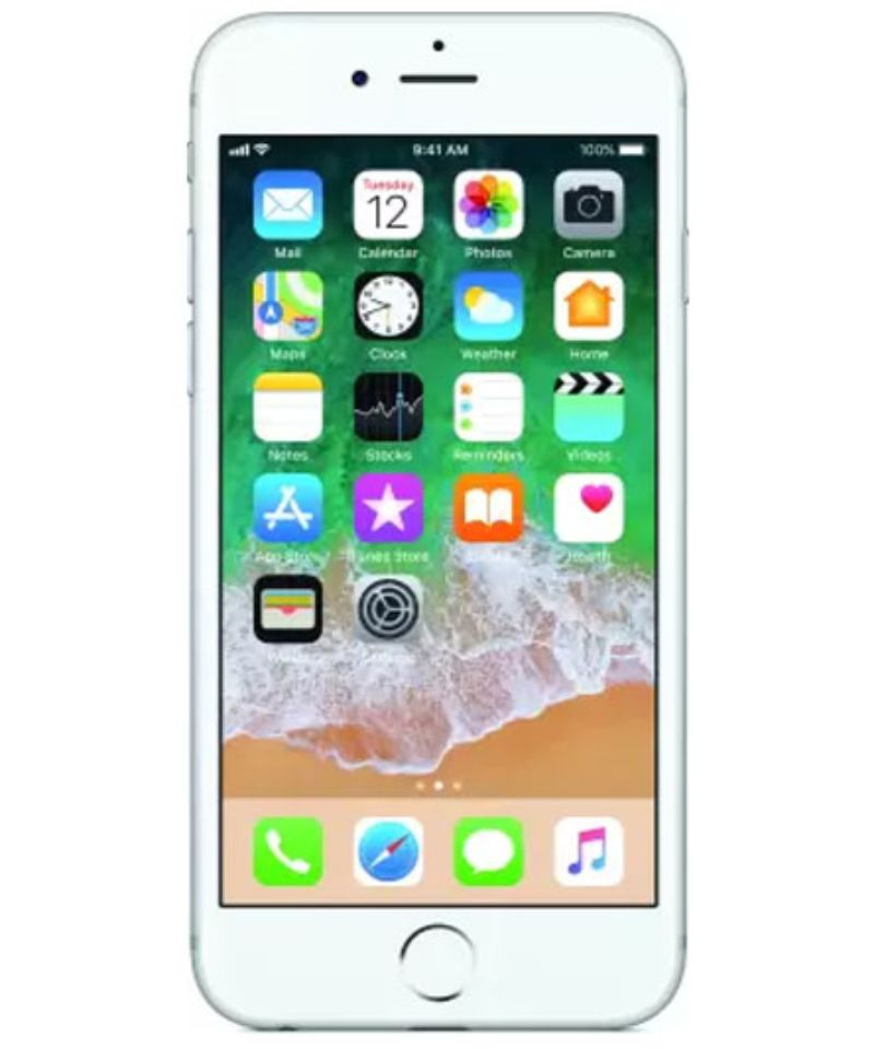 Apple iPhone 6s (Silver, 128 GB)