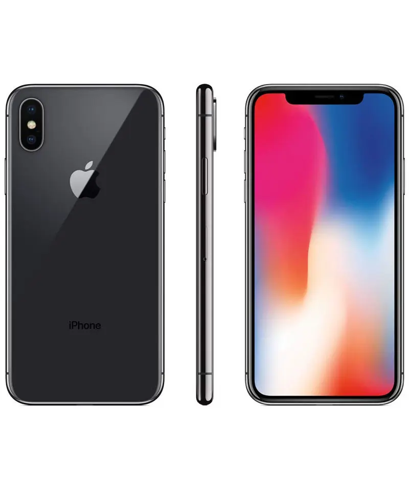 iPhone X Space Gray 256 GB SIMロック解除済 Apple iPhone X - 256GB - Space Gray (Unlocked) Smartphone