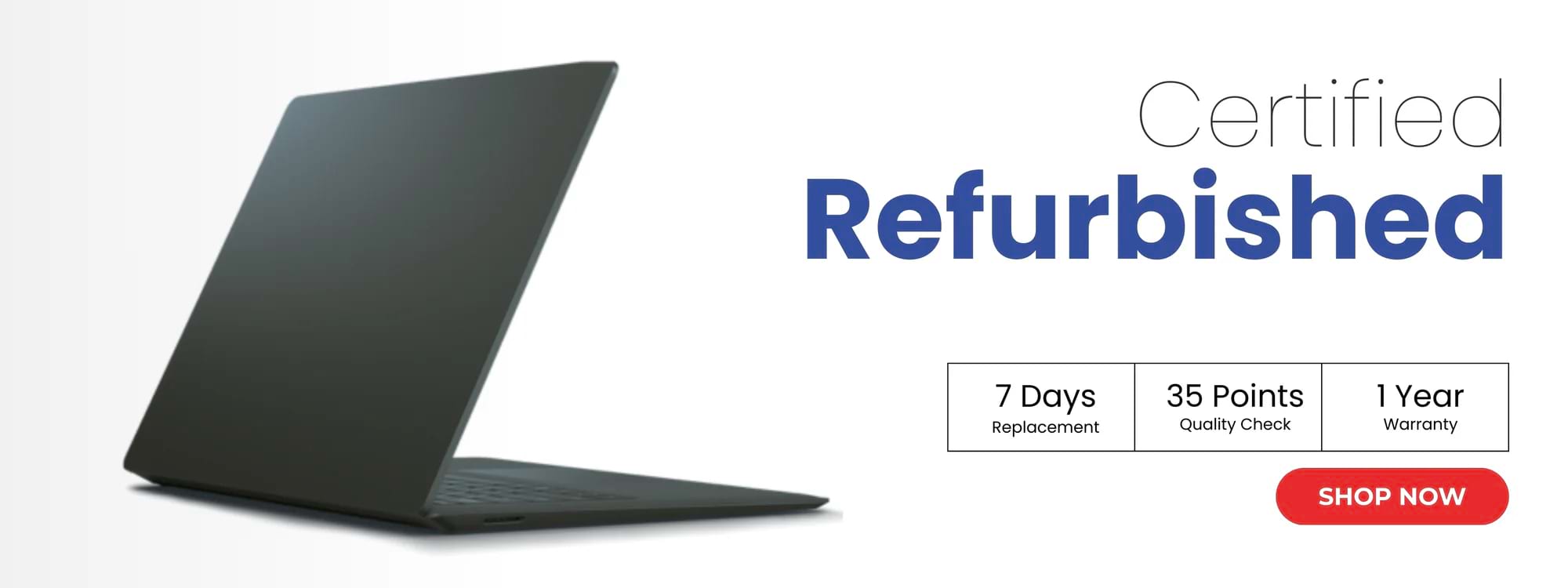 Certified Laptops Banner