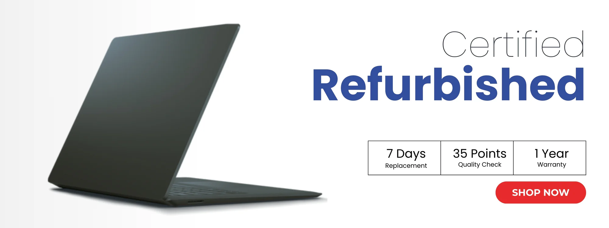 Certified Laptops Banner