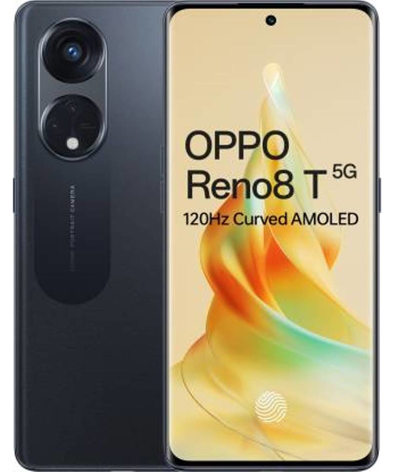 Oppo Reno 8T 5G (128 GB, 8 GB RAM, Midnight Black)