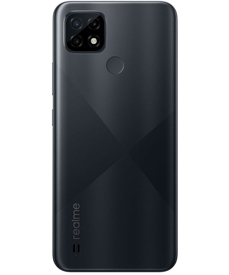 Realme C21 (64 GB, 4 GB, Cross Black) - Refurbished