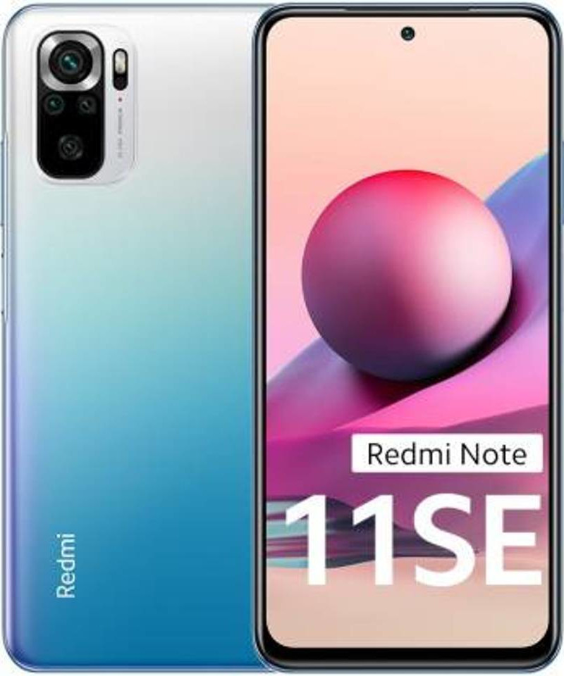 Redmi Note 11 Se (64GB, 6GB, Bifrost Blue) - Refurbished