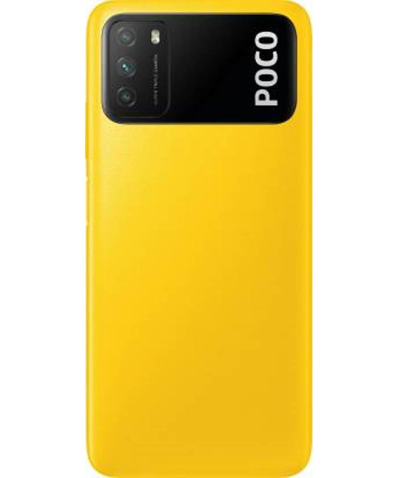Xiaomi Poco M3 (64 GB, 4 GB RAM, Yellow) - Refurbished